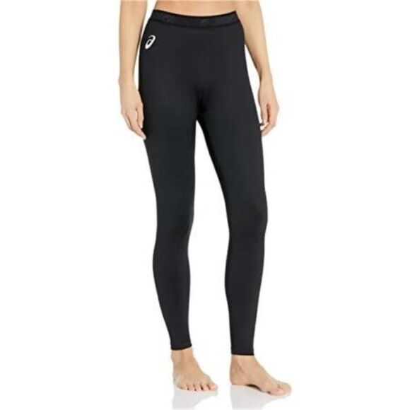 Asics Pants - Asics Womens Circuit 2 Tight Yoga Pants, Style # 2162A085, Black, Sz. M